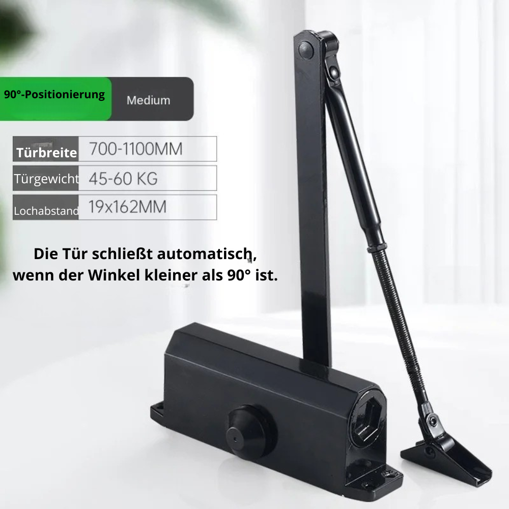 Türschließer mit Feststellfunktion