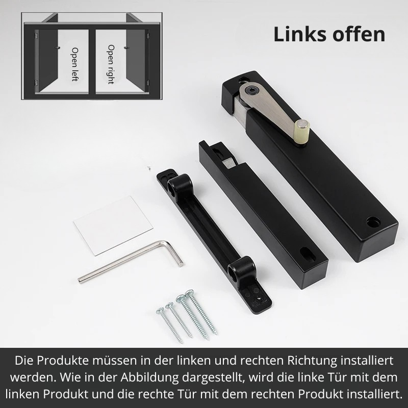 Türschließer Mit Gleitschiene