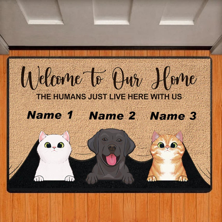 Fußmatte Katzen Personalisiert