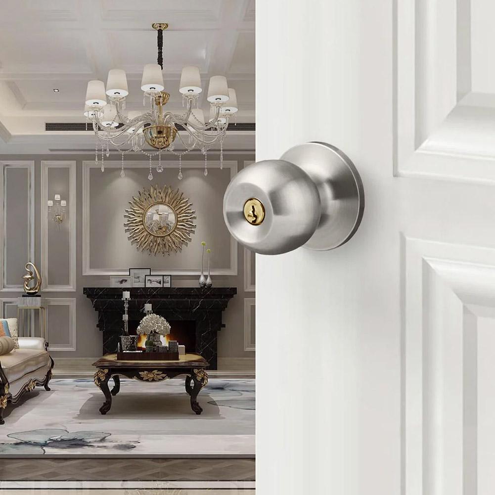 Türklinke Mit Schloss Und Schlüssel