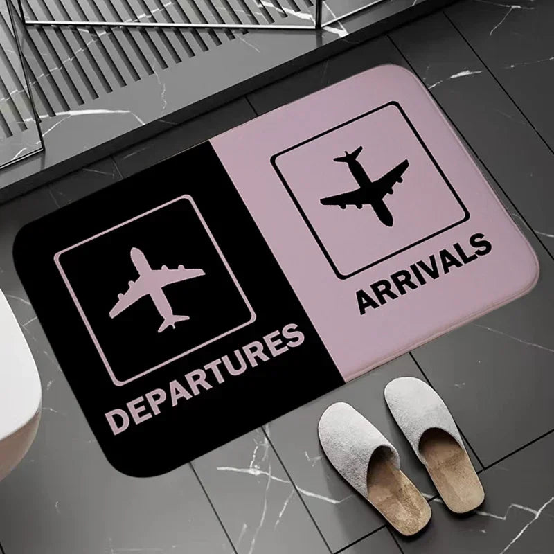 Fussmatte Arrival Departure