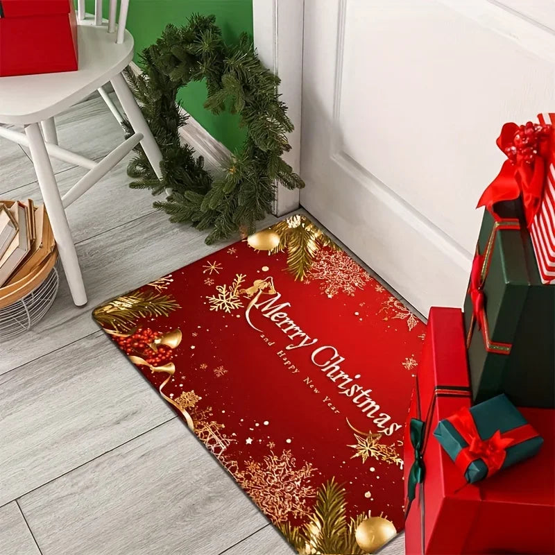 Fußmatte Mit Weihnachtsmotiv
