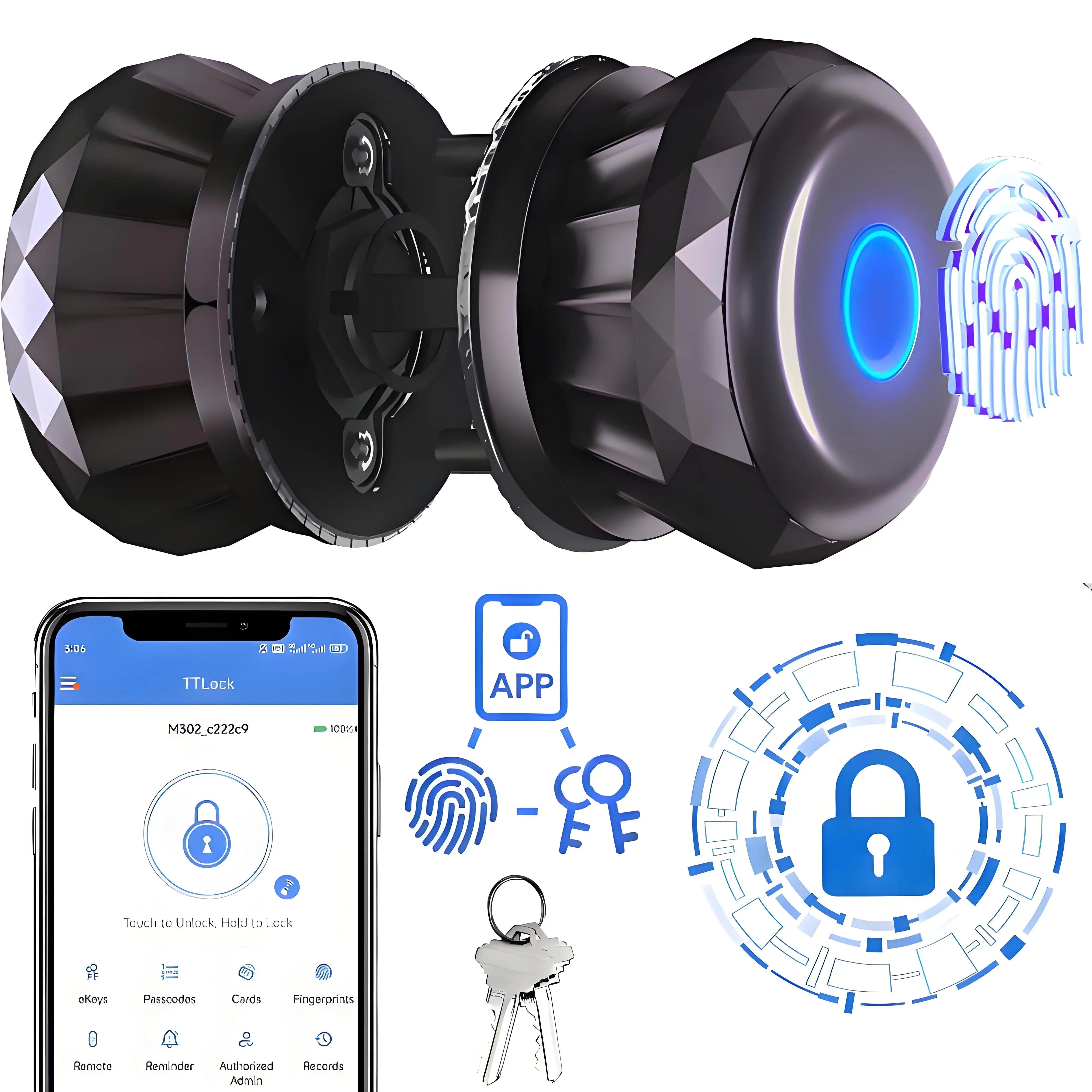 App Gesteuertes Türschloss