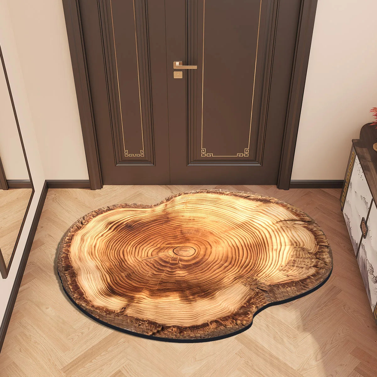 Fußmatte Holzoptik