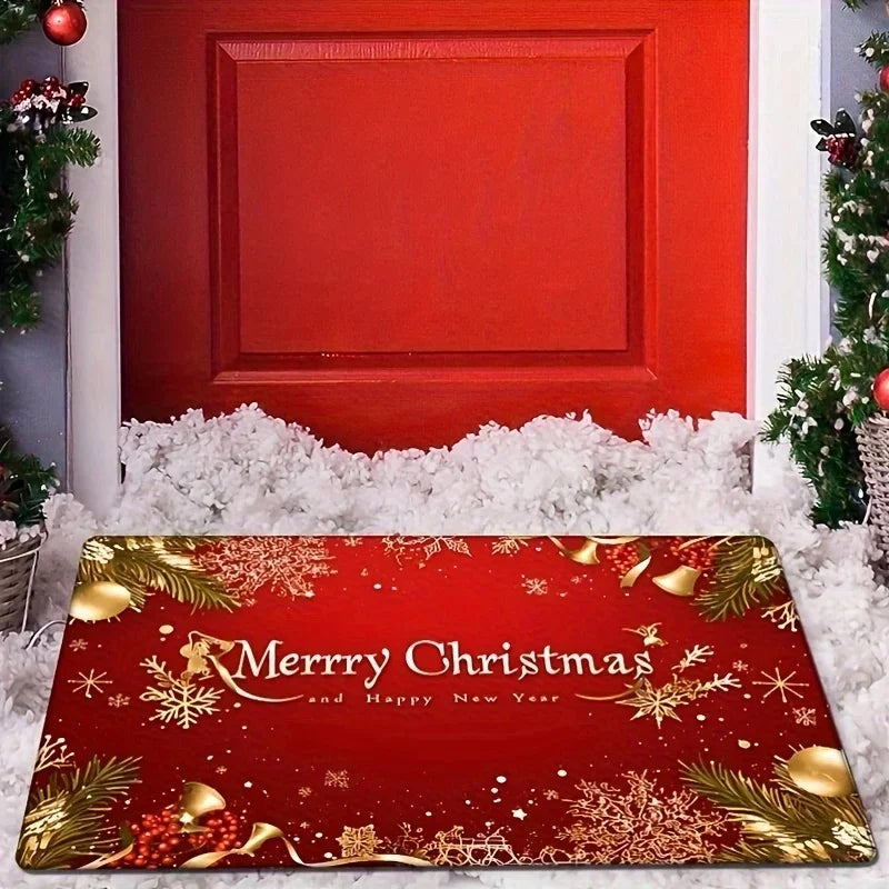 Fußmatte Mit Weihnachtsmotiv