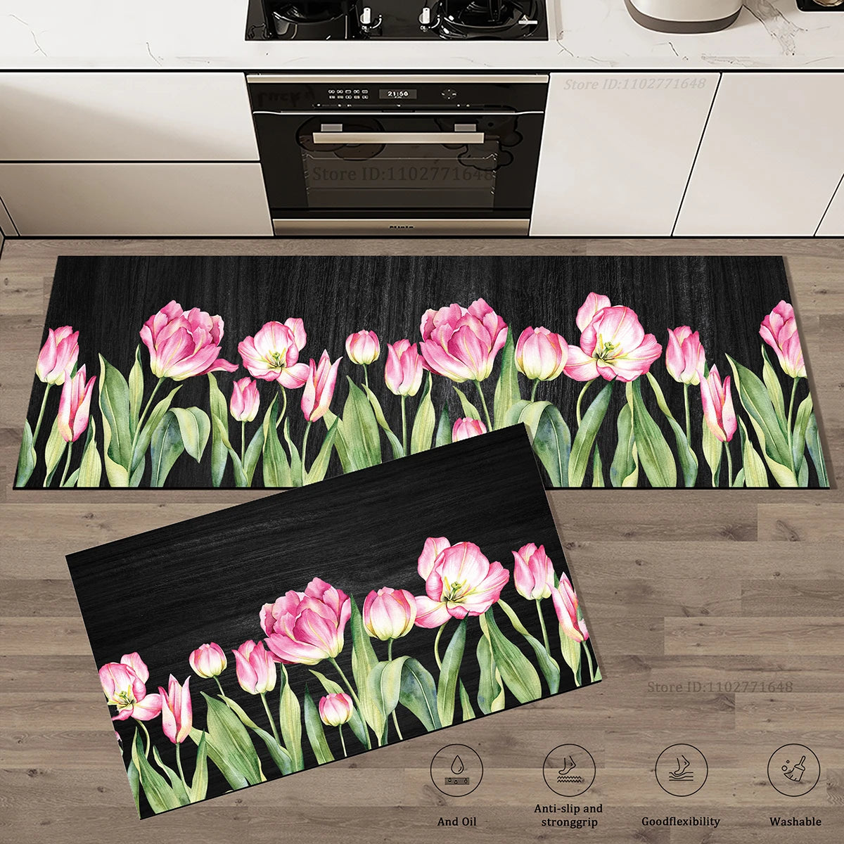 Fußmatte Tulpen