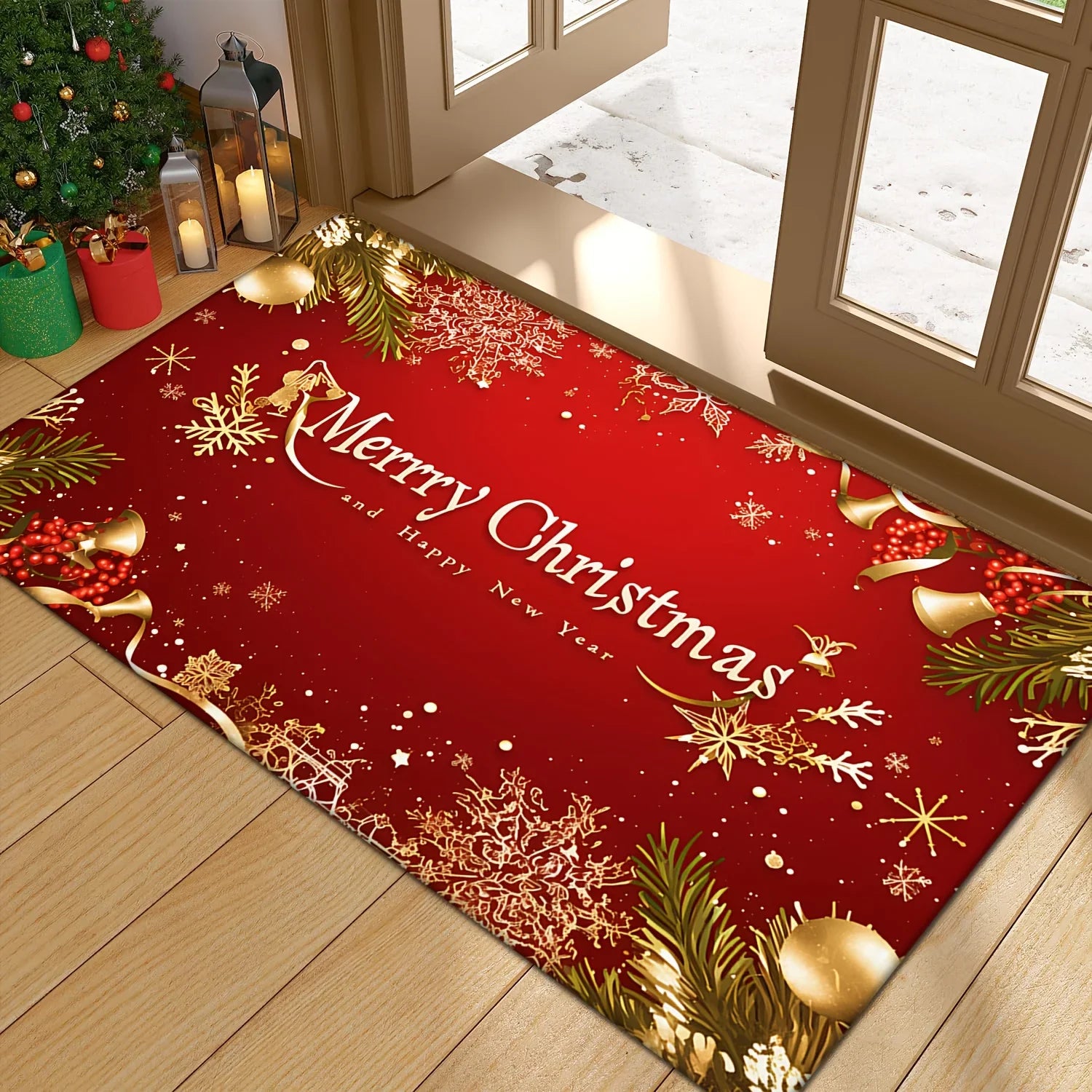 Fußmatte Mit Weihnachtsmotiv