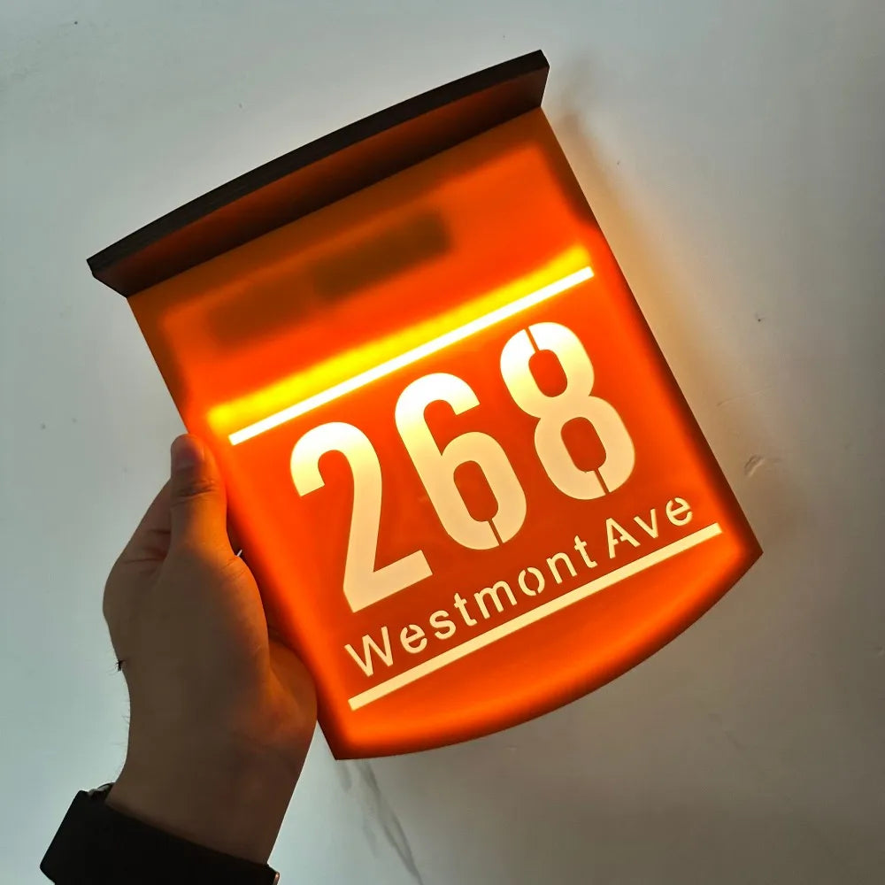 Originelle Namensschilder Haustür