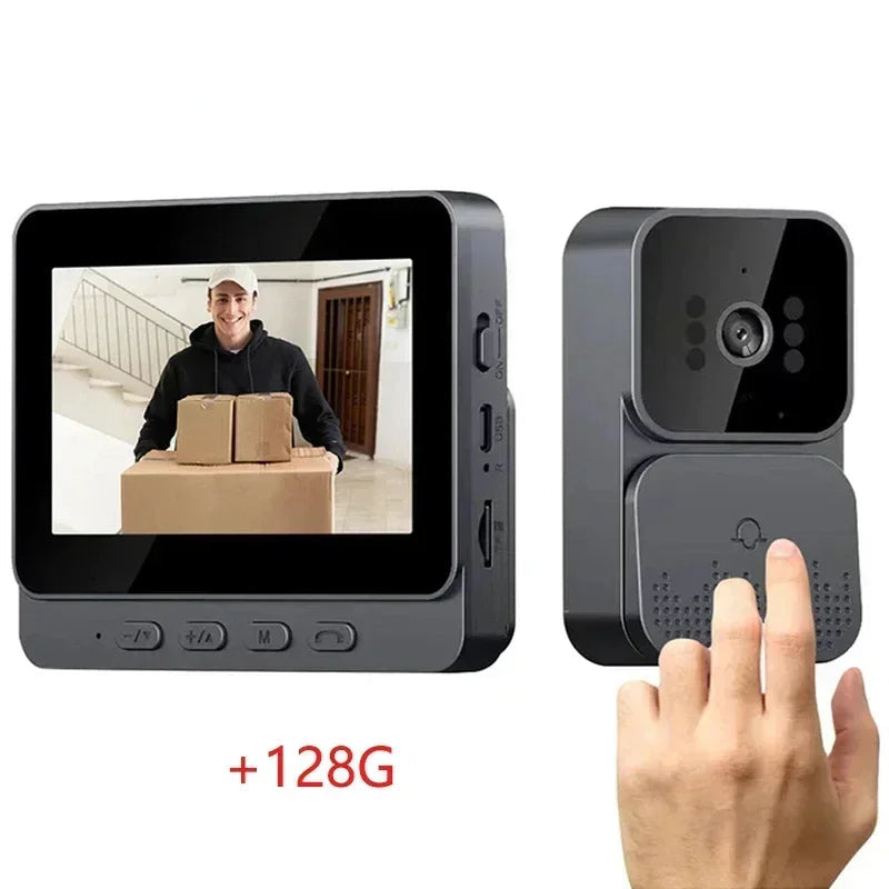 Haustür Kamera mit Monitor Kabellos