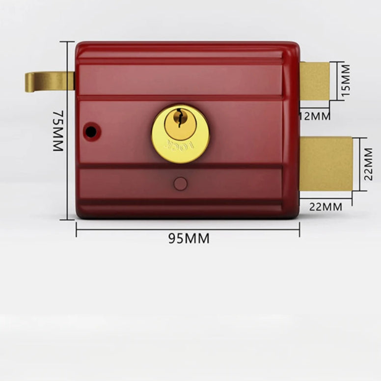 Zusätzliches Türschloss Haustür