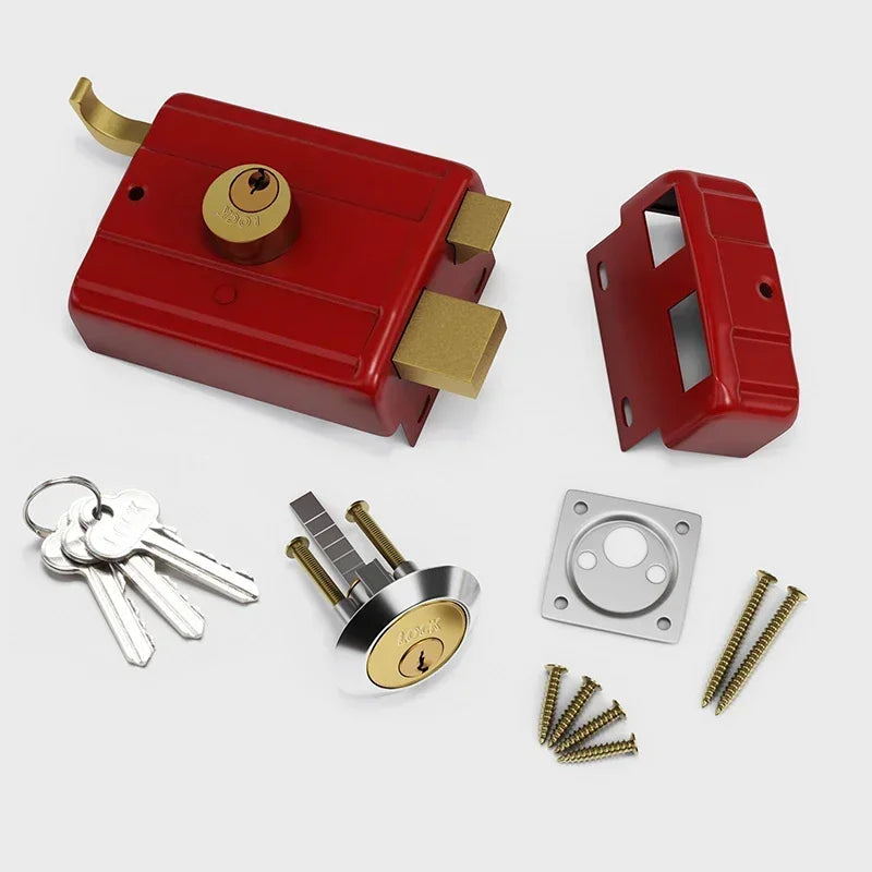 Zusätzliches Türschloss Haustür