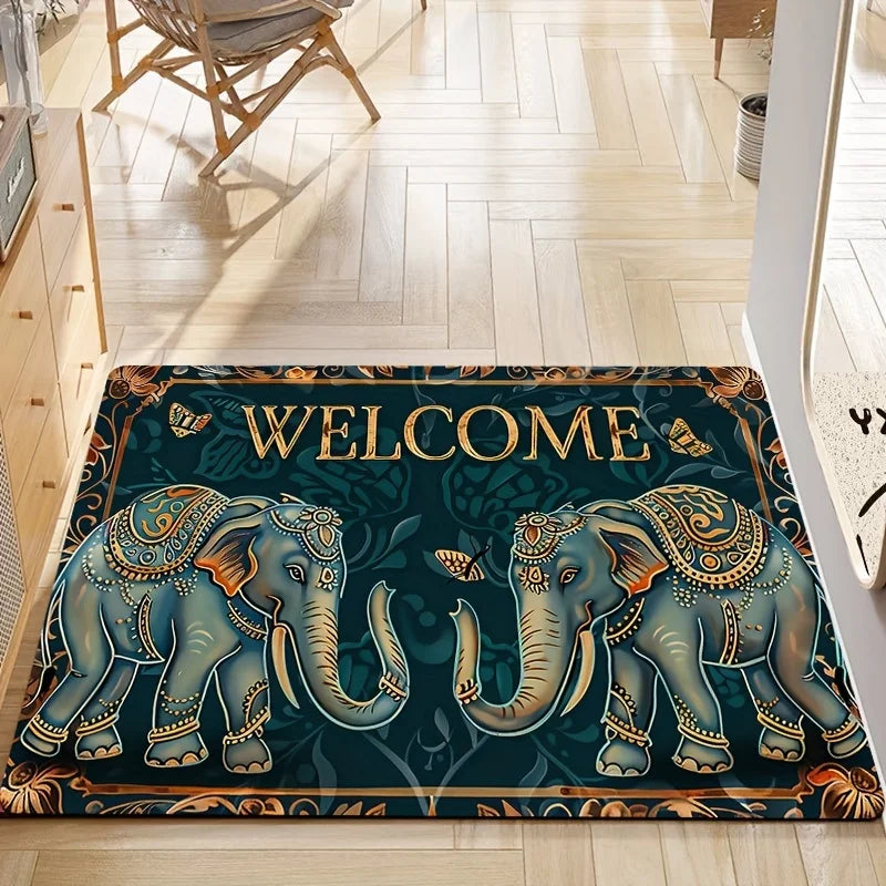 Fussmatte Elefant