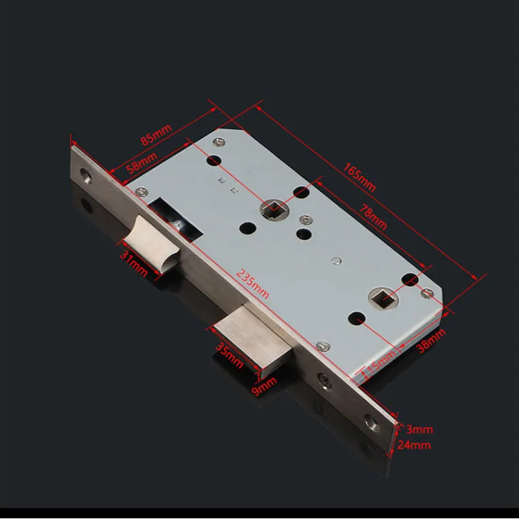 Toiletten Türschloss