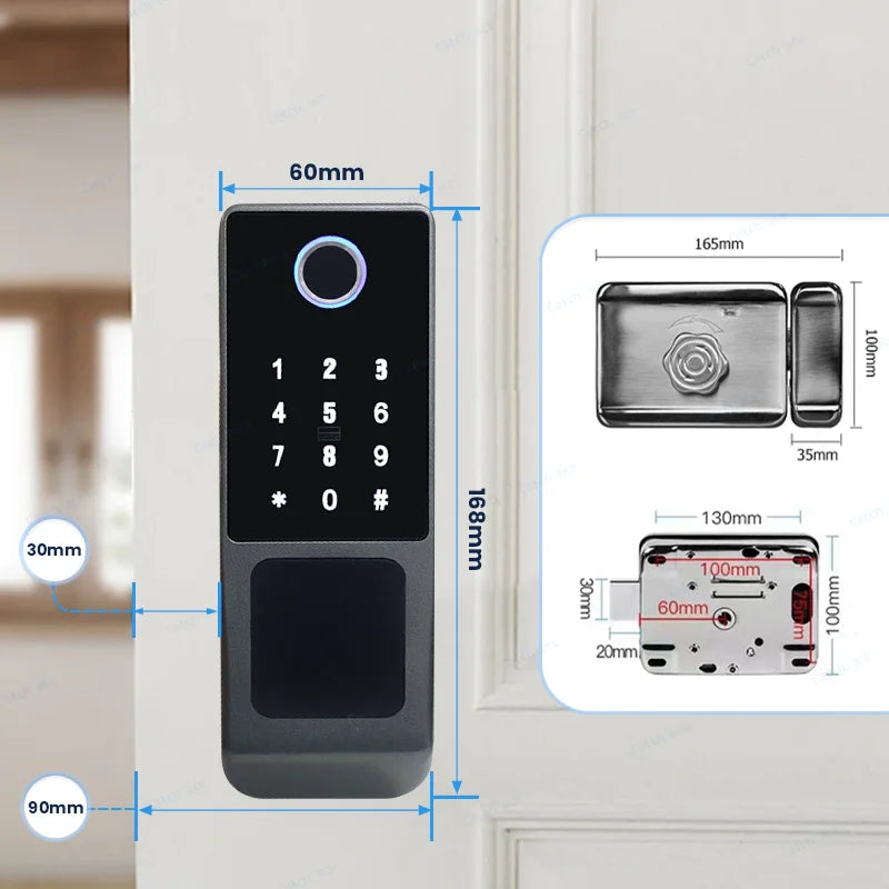 Elektronisches Türschloss Wetterfest