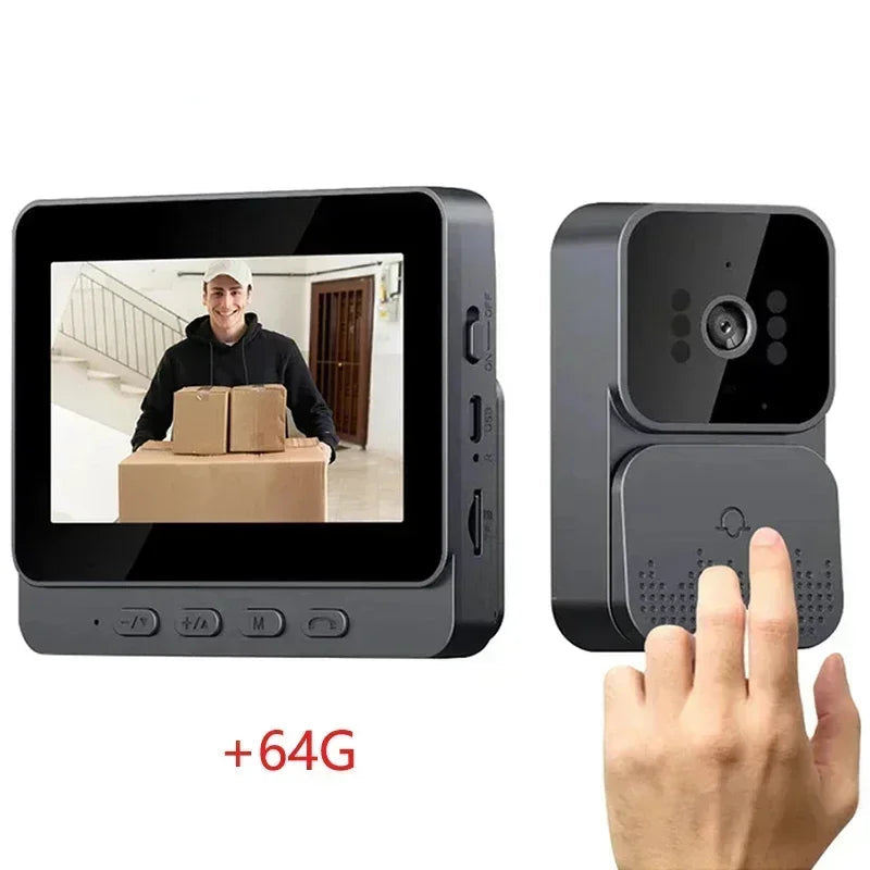 Haustür Kamera mit Monitor Kabellos