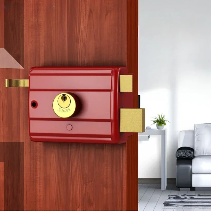 Zusätzliches Türschloss Haustür