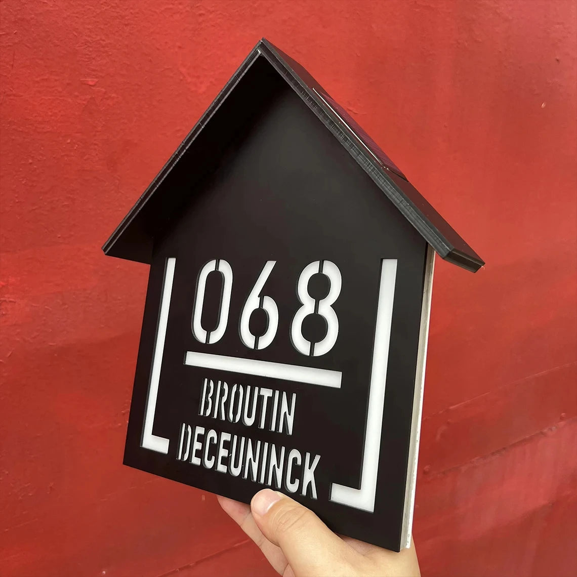 Originelle Namensschilder Haustür