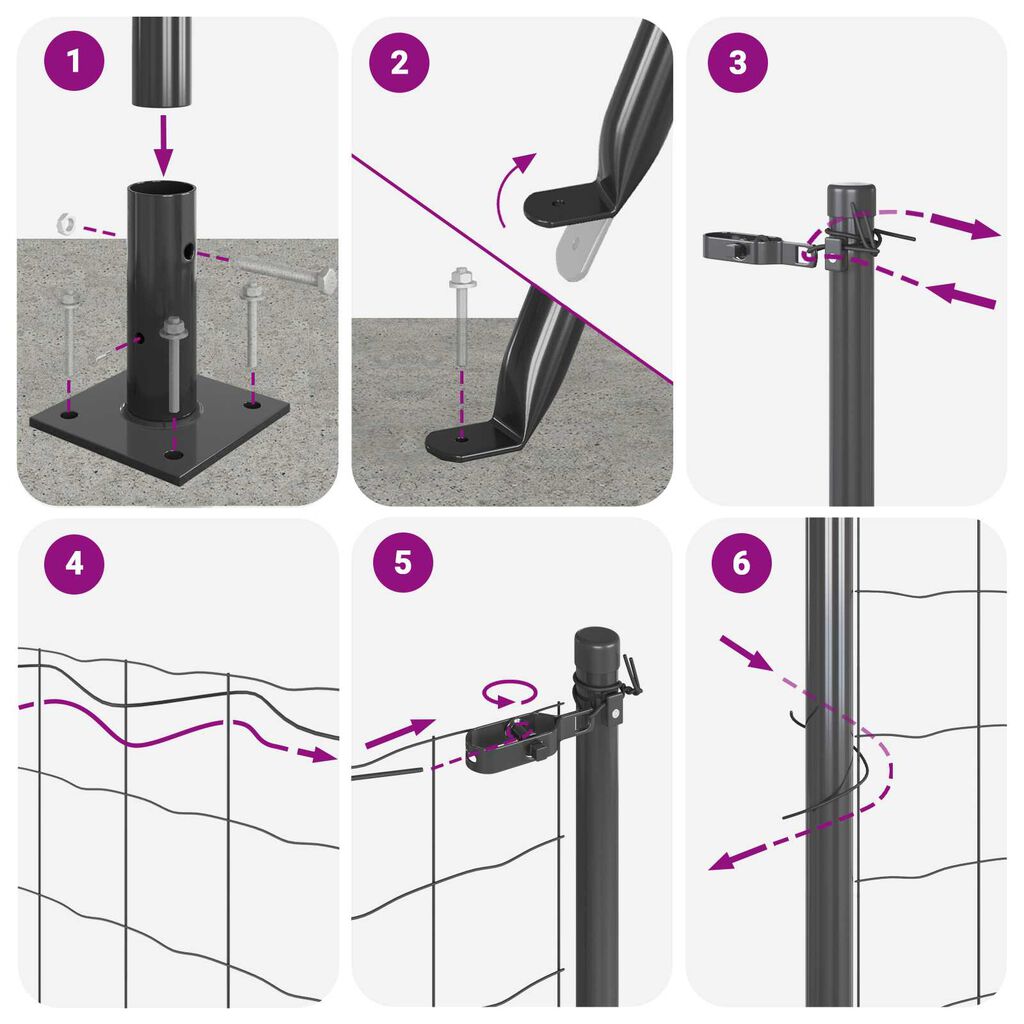 Gartenzaun Engmaschig