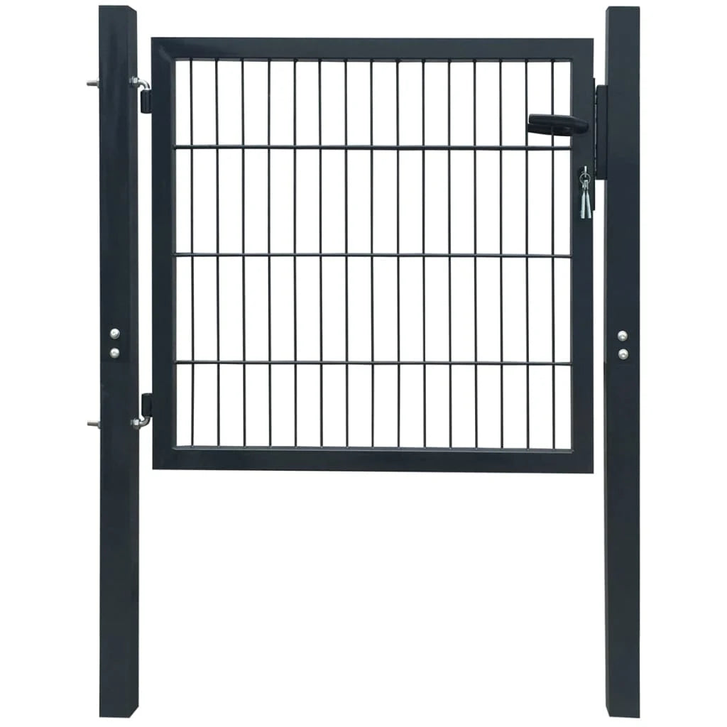 Gartentor 80 cm hoch anthrazit