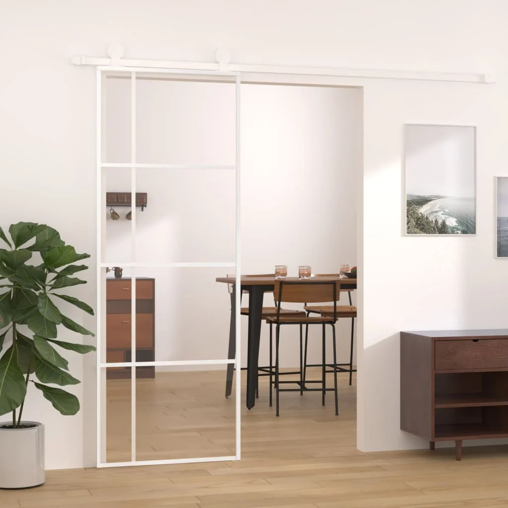 Schiebetur Loft Weiss