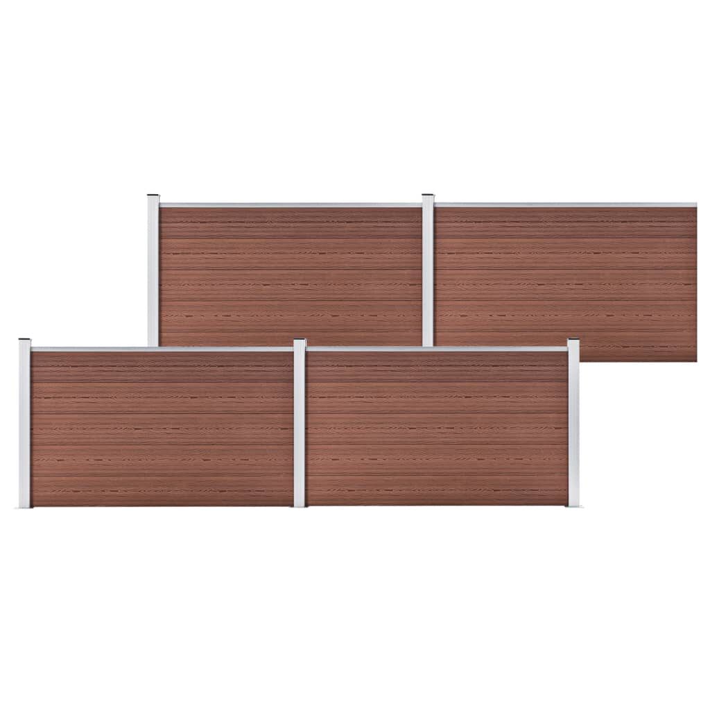 Gartenzaun Wpc Braun