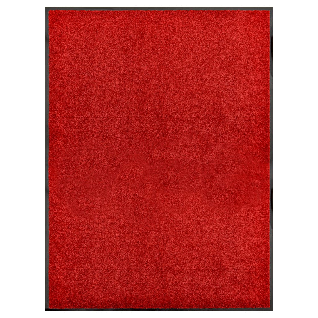 Fußmatte Rot