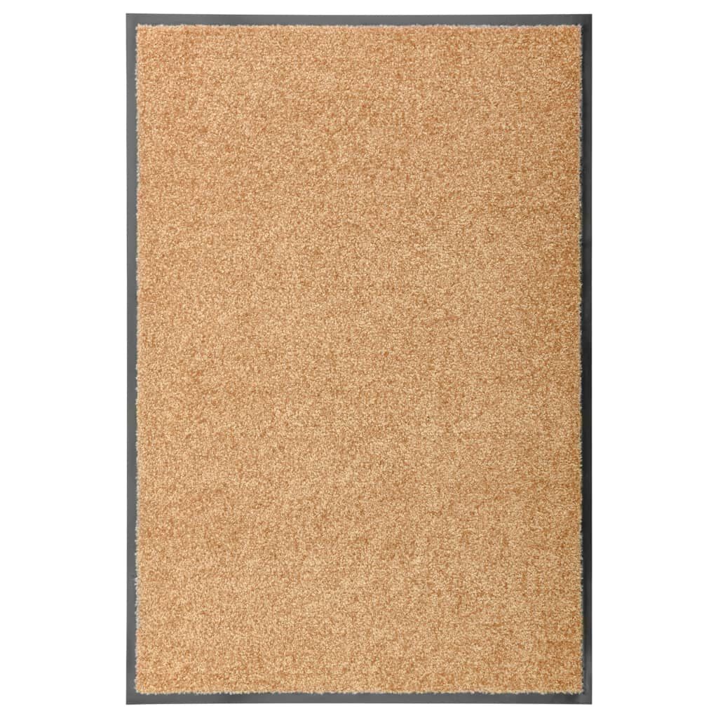 Fußmatte Beige Waschbar