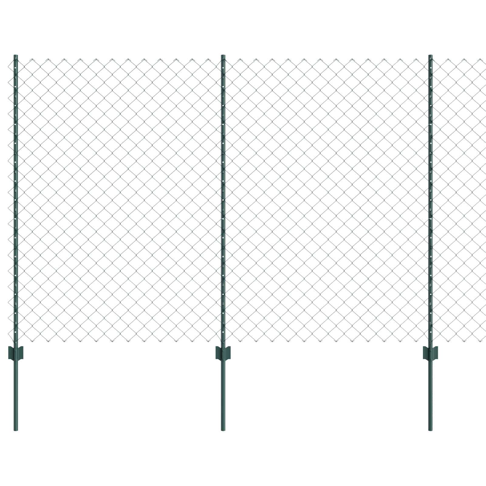 Gartenzaun Grün Metall