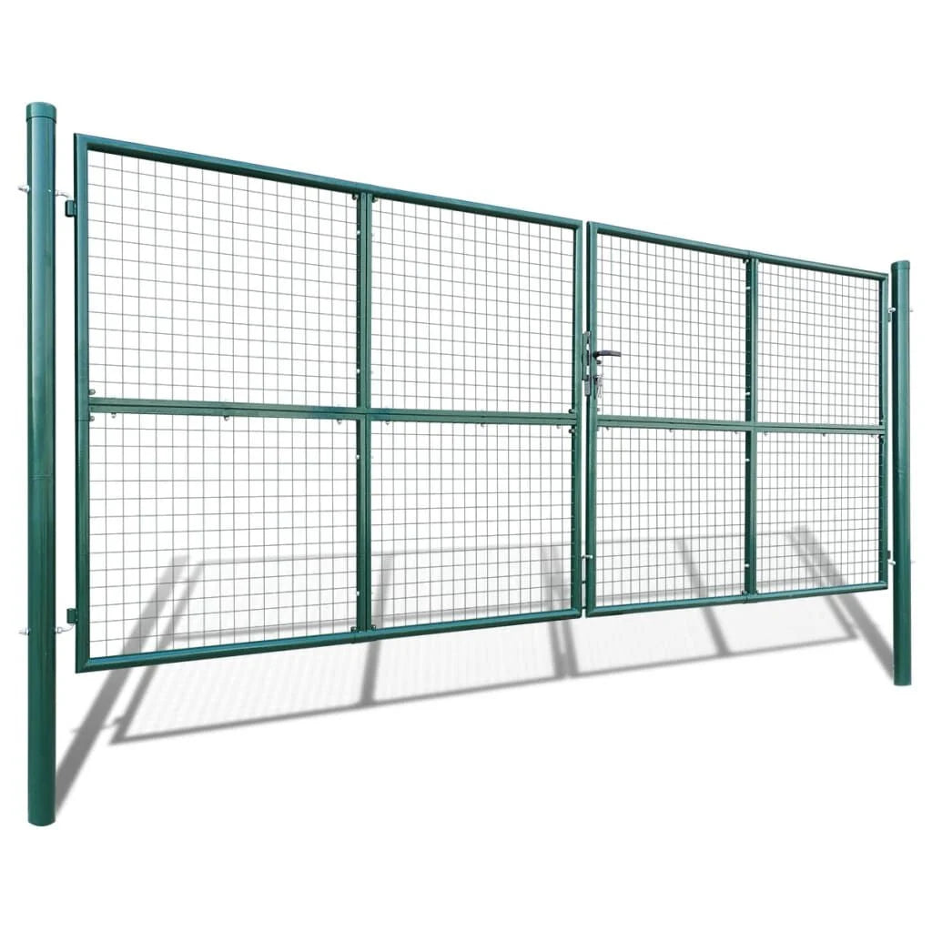 Doppel Gartentor Metall