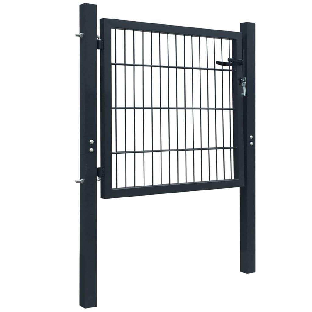 Gartentor 80 cm anthrazit