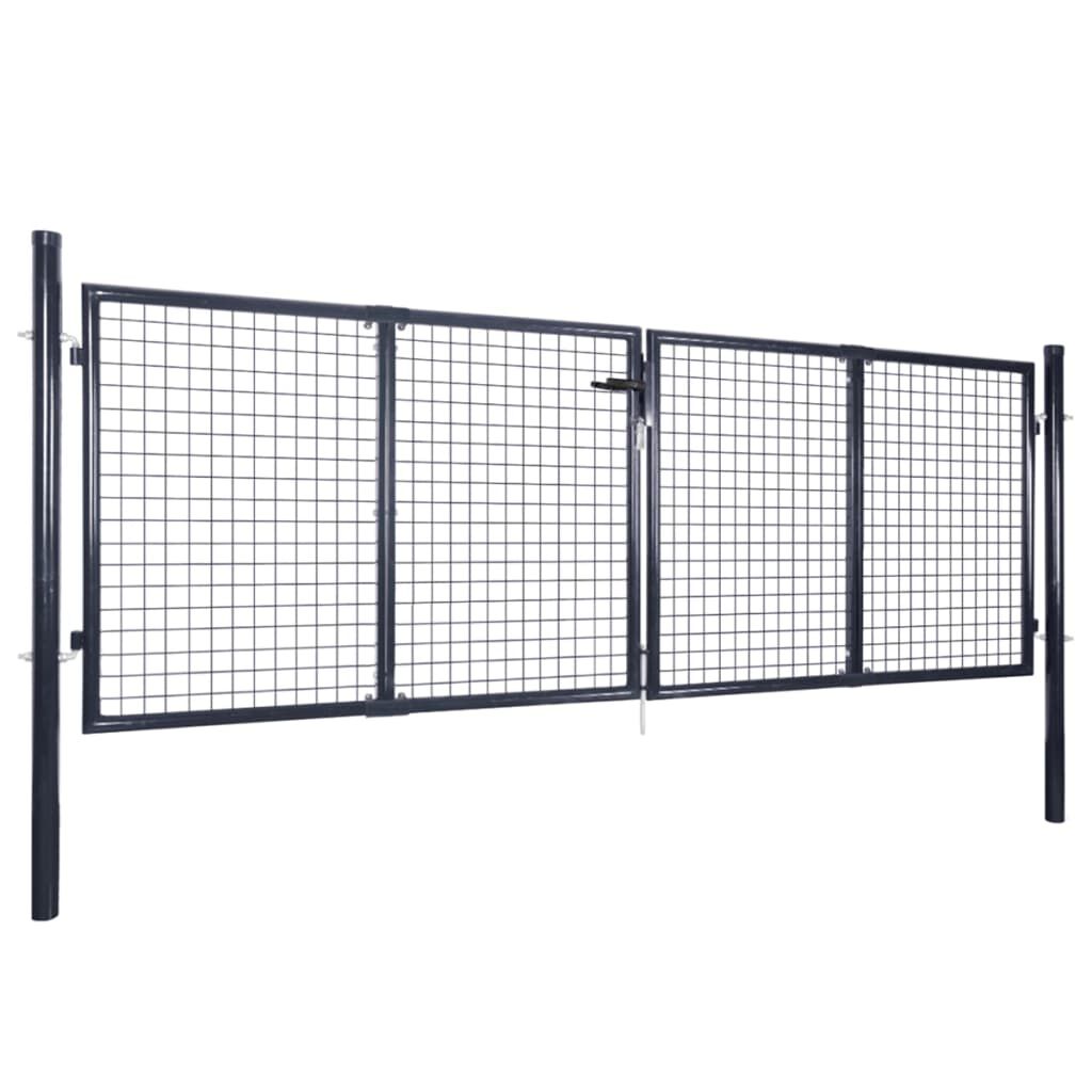Doppel gartentor metall
