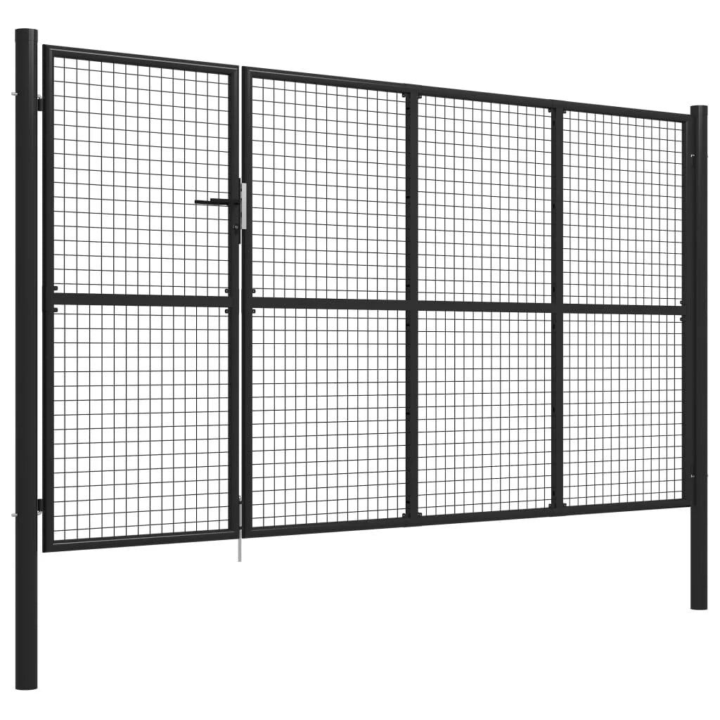 gartentor breit 350 cm