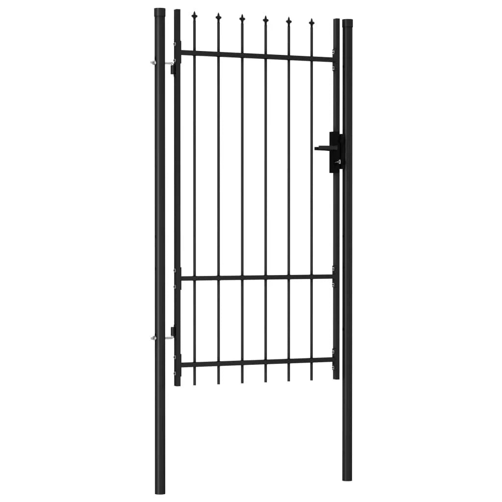gartentor metall hoch