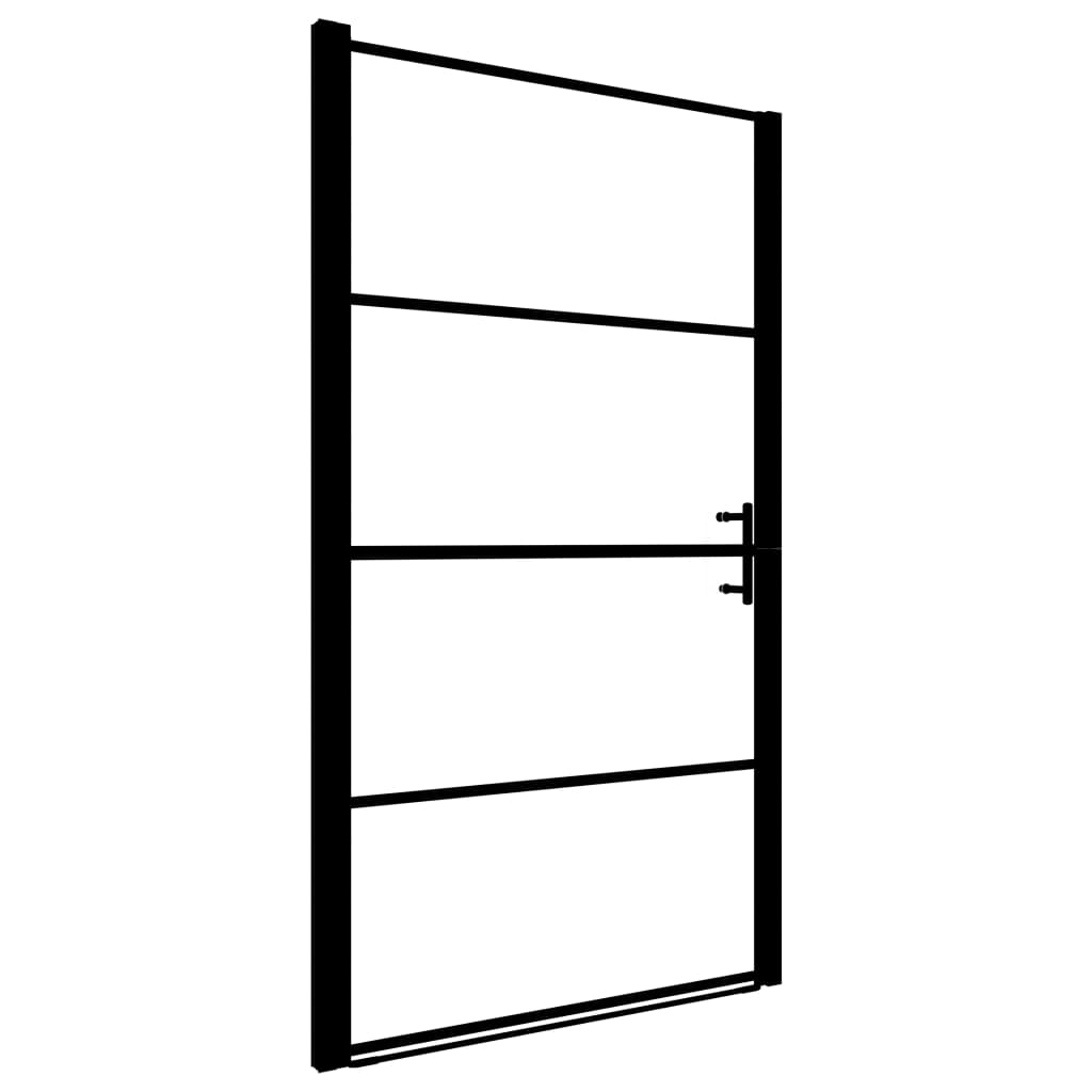 Duschtür glas schwarz