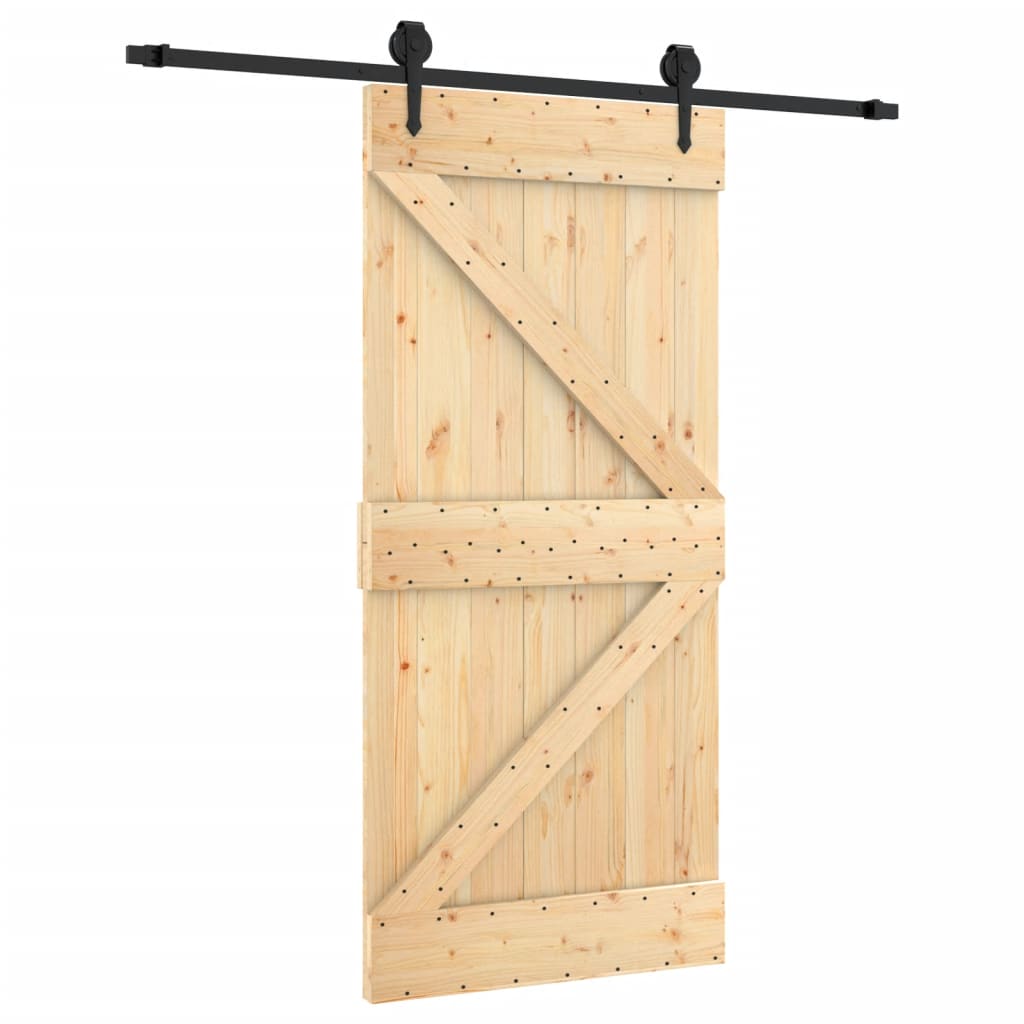 schiebetür holz vintage komplettset