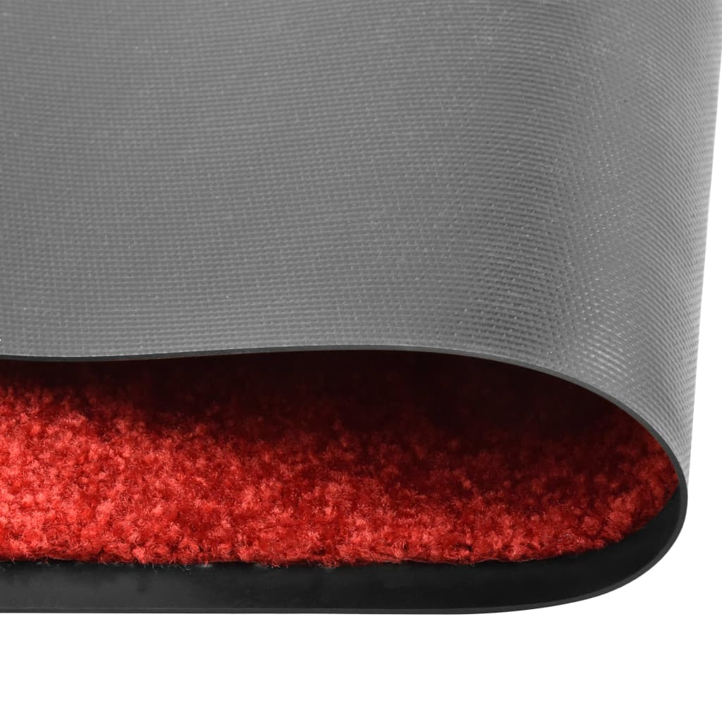 Fußmatte Rot