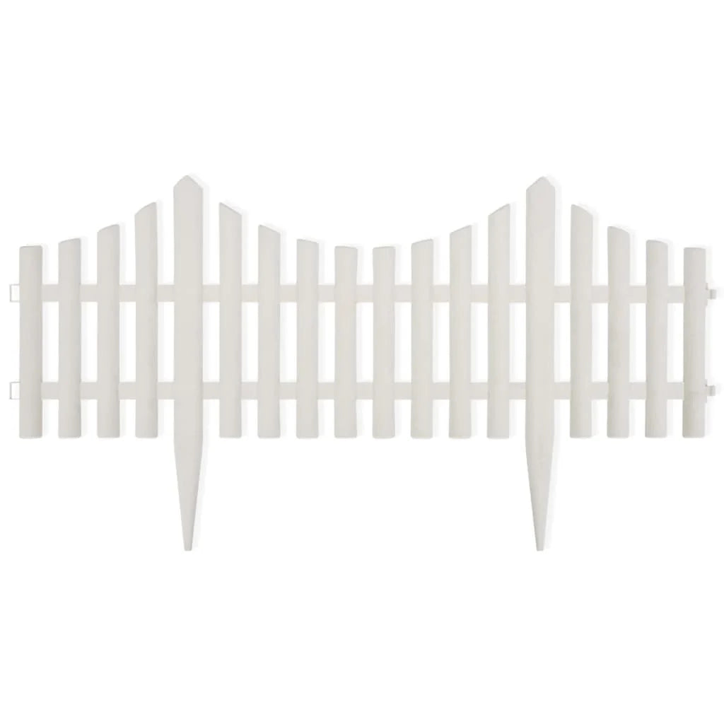 Kleiner Gartenzaun Kunststoff