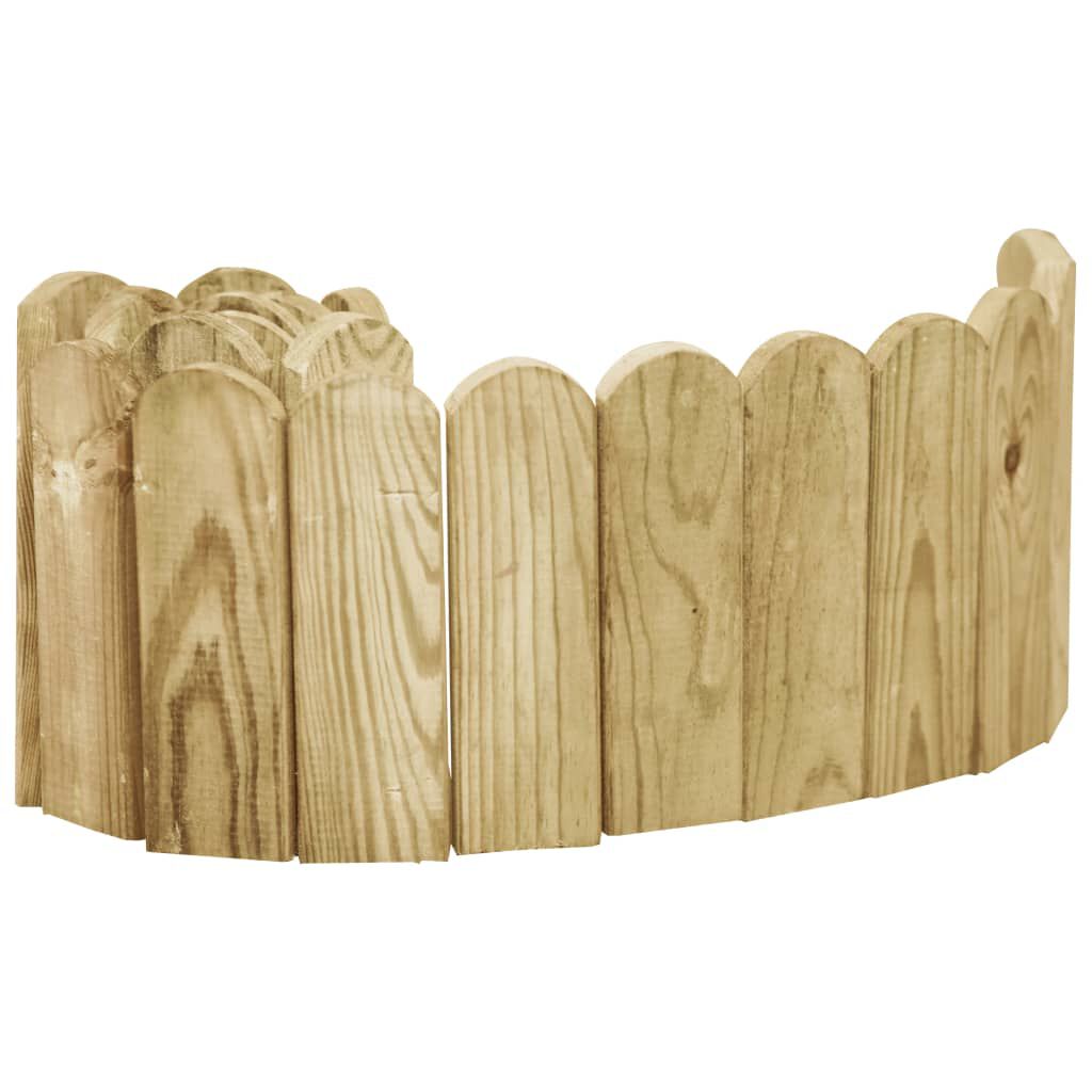 Gartenzaun Holz Rolle