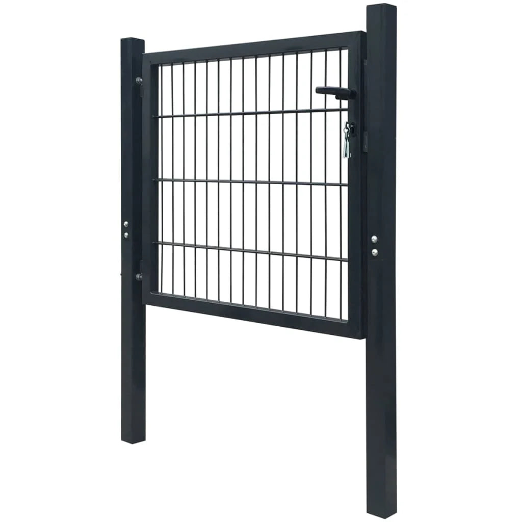 Gartentor 80 cm Hoch Anthrazit