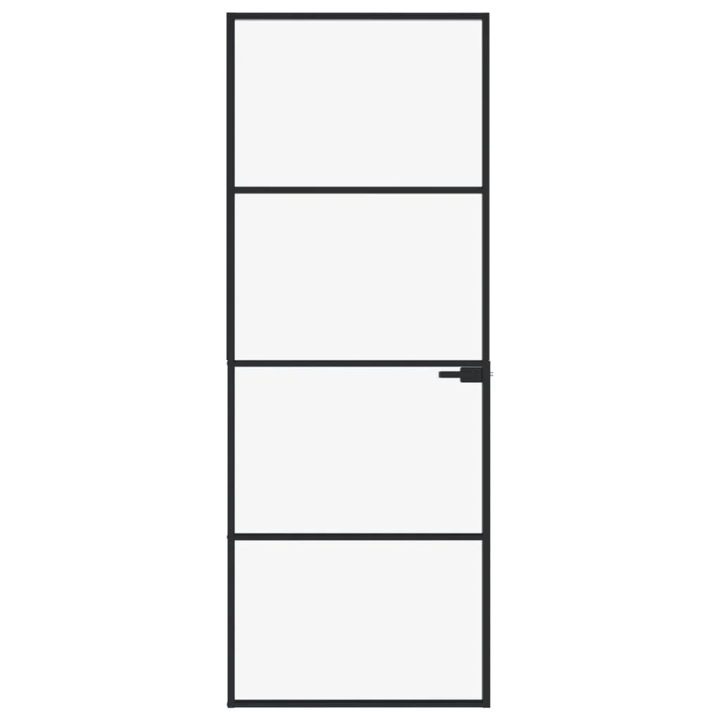 Glastür Schwarz Blickdicht