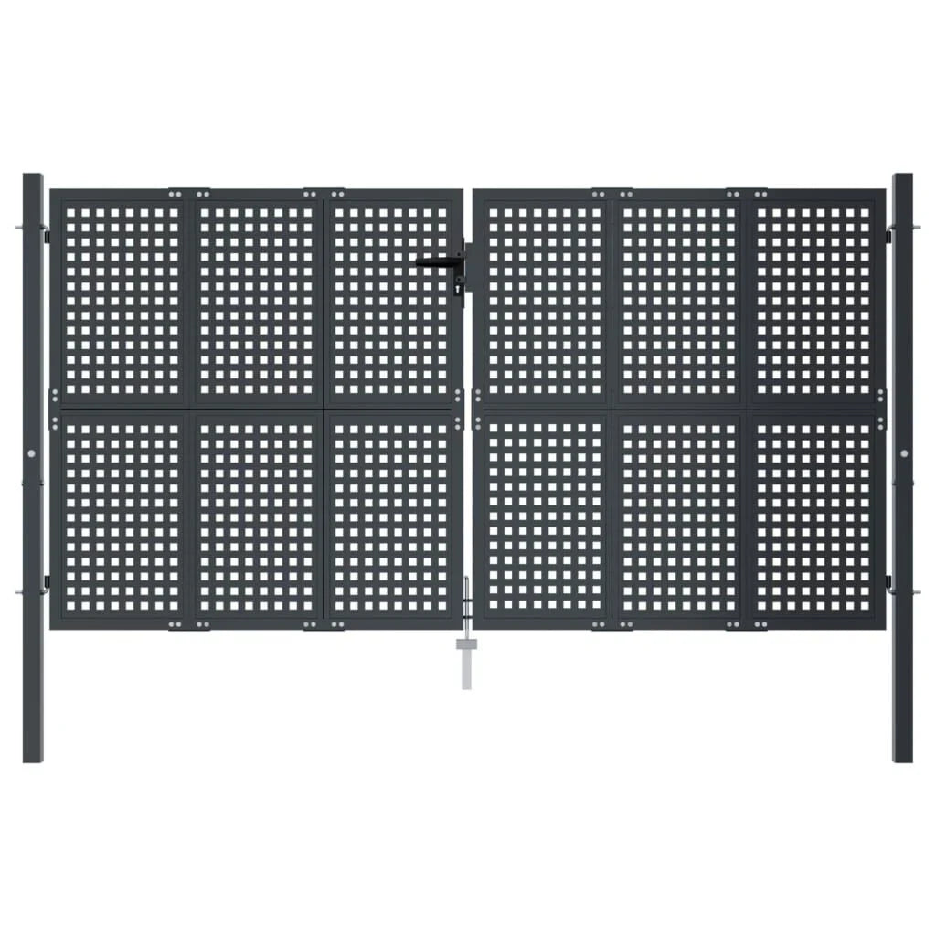 Gartentor 3m Anthrazit