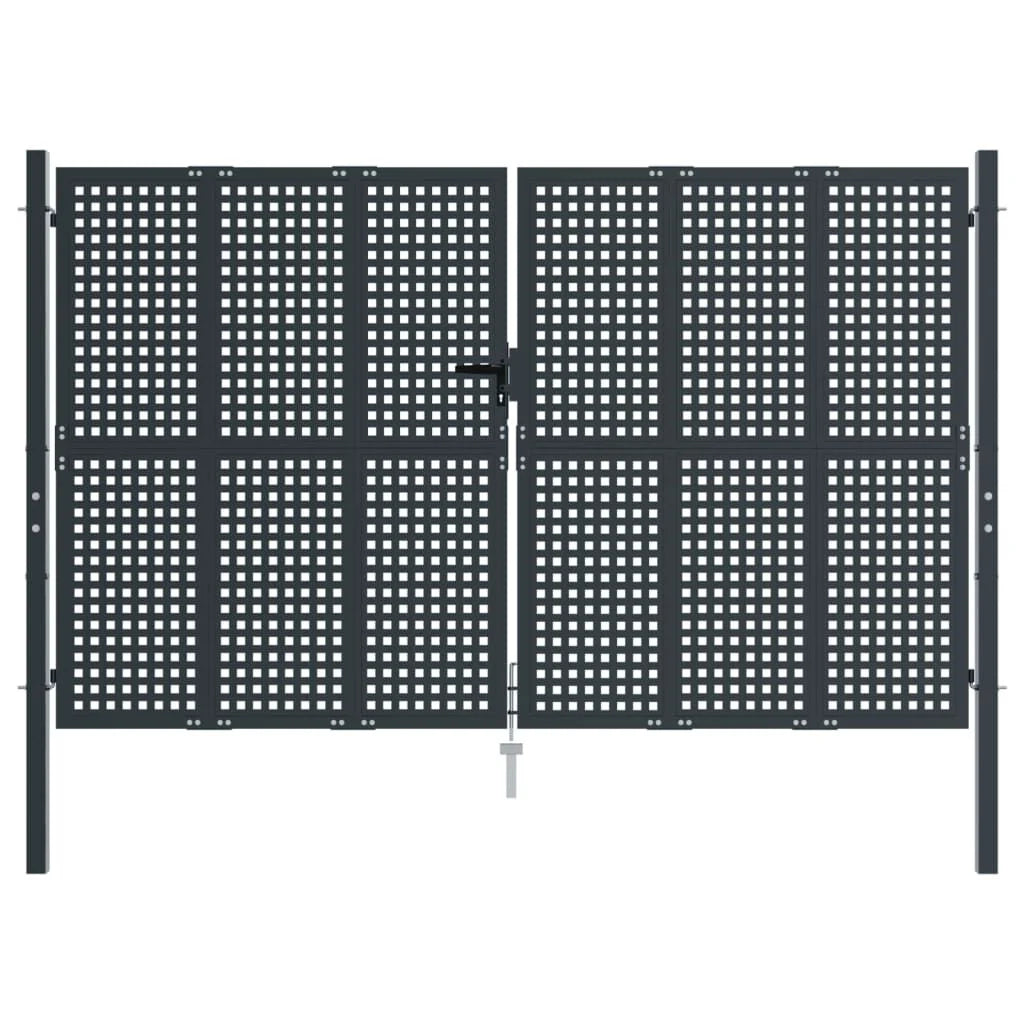 Gartentor 3m Anthrazit