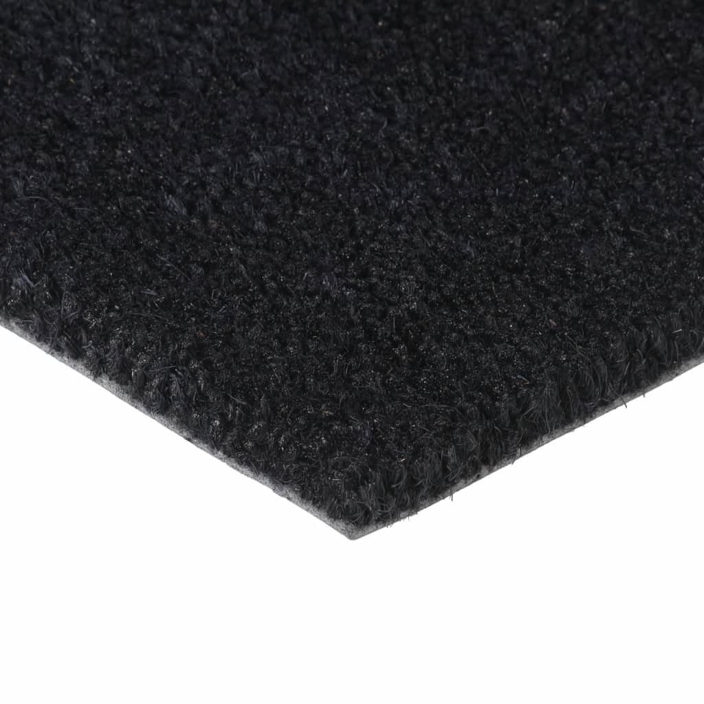 Fußmatte schwarz