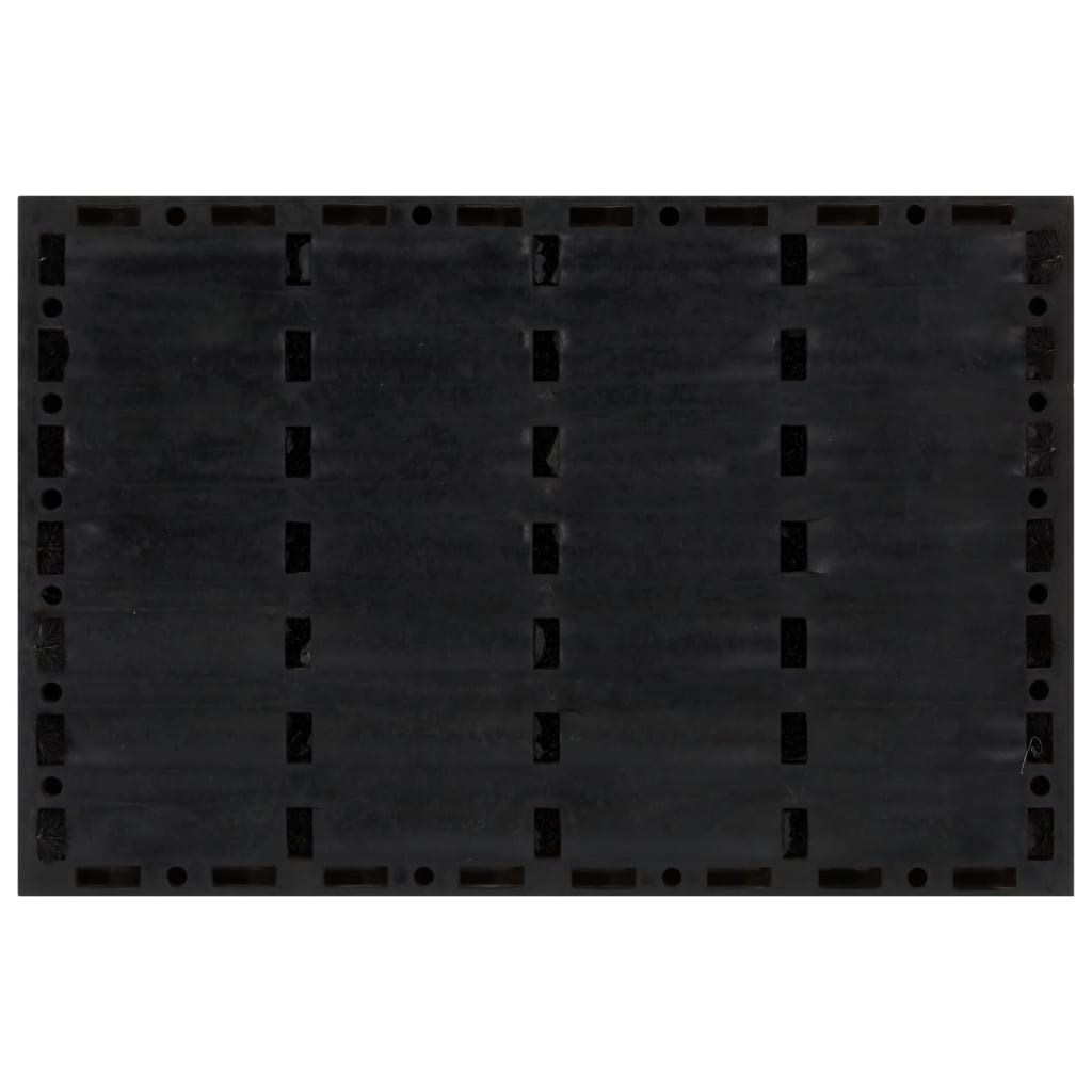 Fußmatte Schwarz