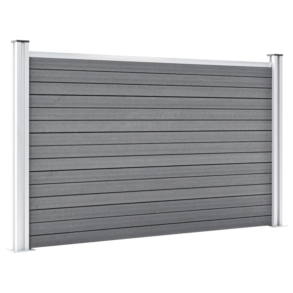 Gartenzaun Wpc Grau