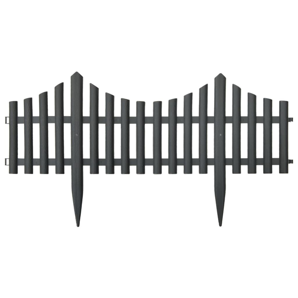 Kleiner Gartenzaun Kunststoff