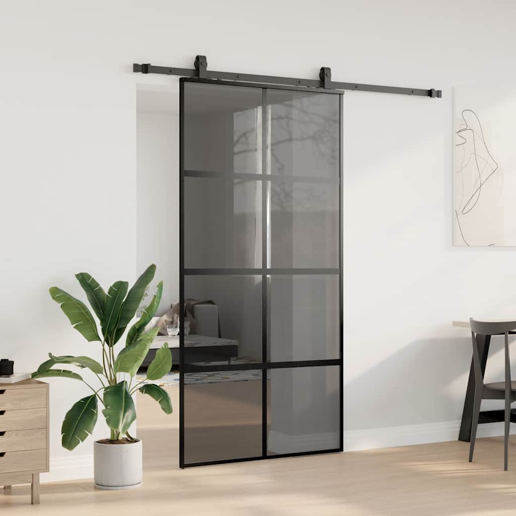 schiebetür bausatz glas