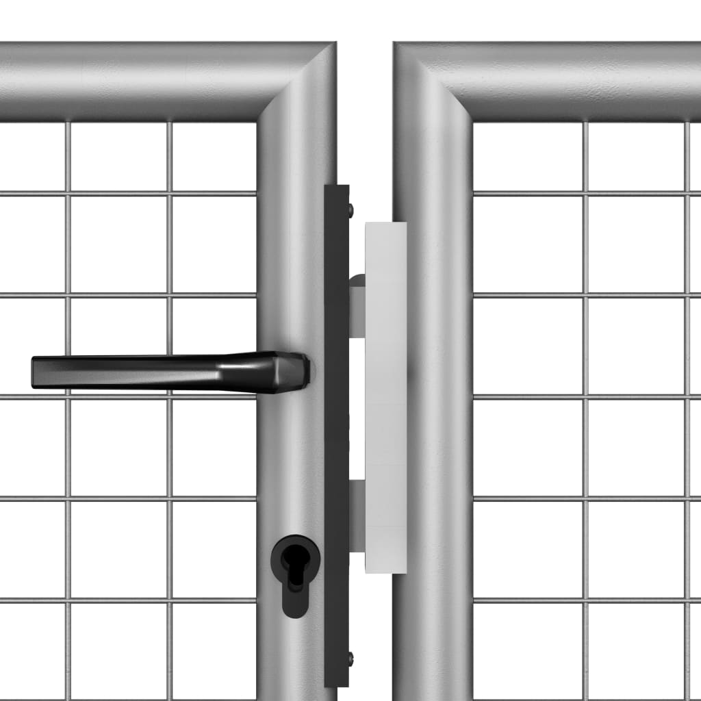 Gartentor Grau Metall