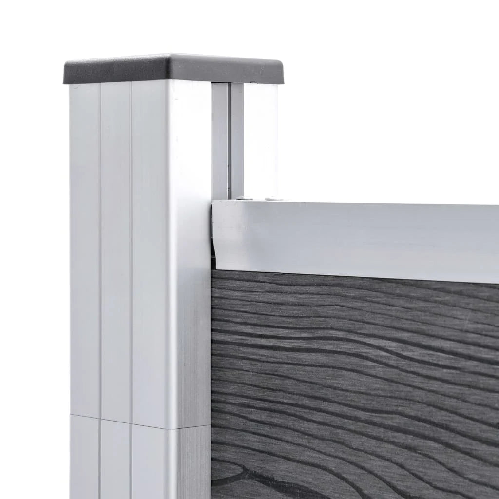 Gartenzaun Wpc Grau