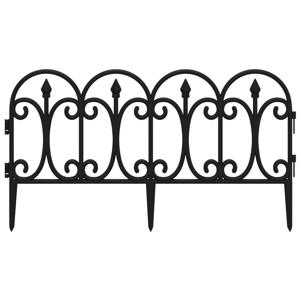 Mini Gartenzaun Kunststoff